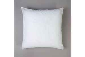 10XDIEZ Relleno cojín Fibra (Blanco - 65x65 cm)