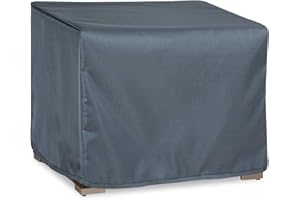 ‎HENTEX HENTEX Abdeckung für Gartenstuhl 100Lx100Wx70H cm Schutzhülle für Lounge Gartenmöbel Sessel Stuhl, Grau