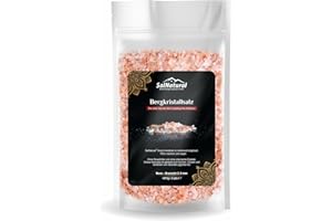 ‎SALNATURAL REINES BERGKRISTALLSALZ & MEHR SalNatural© Rosa Granulat kristallsalz für Salzmühlen, grobes Natur-Steinsalz (bekannt als Himalaya Salz) aus Salt Range-Pakistan. 100% Naturbelassen. Wiederverschließbarer Beutel