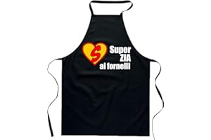 Colorfamily Grembiule Papà Mamma Nonna Nonno Zio Zia ai fornelli da cucina Idea regalo divertente