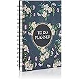 Amazon Brand - Solimo Daily Planner and Organizer, To Do List, Undated Hard Bound Planner, Laminated Covers, 150 Pages (To Do Planner)
