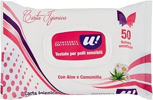 U! Confronta & Risparmia Salviette Umidificate Aloe e Camomilla