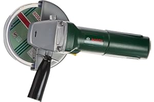 Theo Klein 8426 Szlifierka kątowa | Zasilane na baterie narzędzie z efektami świetlnymi i dźwiękowymi | Obracająca się tarcza | Zabawki dla dzieci od 3. roku życia