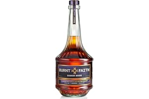 Burnt Faith Brandy 70 cl | Double-Distilled in the UK’s First Brandy House | Crafted with Recycled Packaging | Perfect for Cocktails and Neat