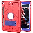 Herize iPad 6th Generation Cases iPad 5th Generation Case for Kids | iPad 9.7 inch Cover w/Pencil Holder&Stand for Boys Girls | Heavy Duty Rugged iPad Case for 6th/5th 2018/2017