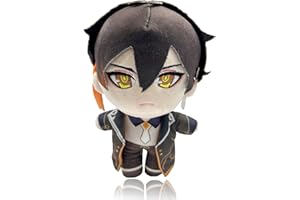 Ubephant Peluche Zhongli, Genshin Impact Plush 21cm, Genshin Impact Poupée, Jouet en Peluche, Anime Plush Toys, Cadeaux pour Les Enfants Fans