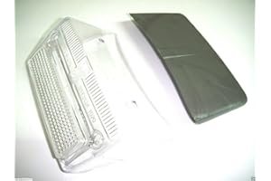 AER MOTO SPARE PARTS Gemma - Feu arrière en plastique transparent pour Vespa 50 Special