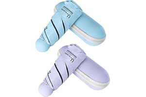 BAODINI, Mini ombrello da viaggio con custodia, piccolo, compatto, con protezione solare anti-UV, leggero, piccolo, tascabile, Mini