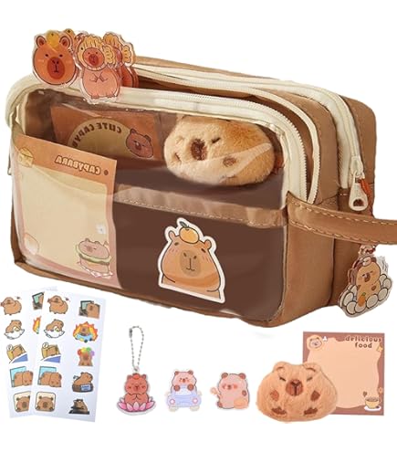Capbara-stiften, set van 6 uitwisbare gelpennen van Capibara