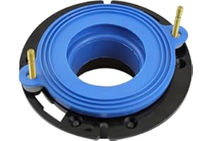 Fluidmaster 7530p8 mejor que cera wax-free Toilet Bowl Junta