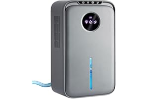 HARAYE Dehumidifiers for Home, 2.5L Water Tank Small Dehumidifier With Drain Hose for Drying Clothes with 8-12-24HTimer Sleep Mode and Auto Shut Off Defrost,Quiet Dehumidifiers for Bathroom Bedroom Closet RV