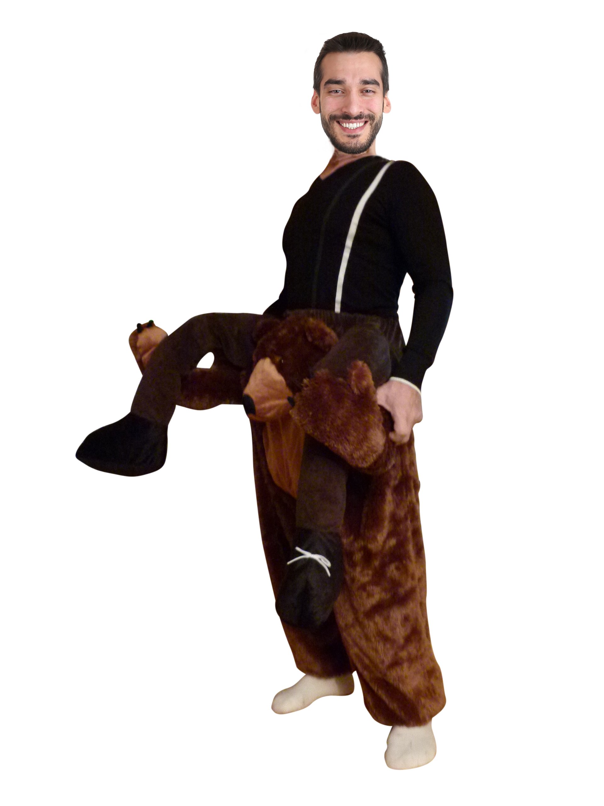 Ikumaal Carry-me F-101-1 - Costume da leone per uomini e donne, costume da carnevale con animali, regalo di compleanno… - immagine 5