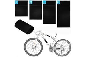 Alriedy Fahrrad Rahmenschutz, Fahrrad Transportschutz mit 4 Verschiedenen Größen, Carbon Frame Protector für Thule, Fahrradrahmen Schutz für Trekkingräder, Geländeräder