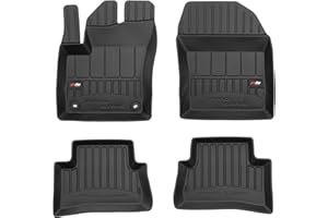 M MOTOS Tapis de Sol Caoutchouc pour Toyota C-HR II Depuis 2023 Améliorez Votre Confort de Voyage avec Le Tapis Noir antidérapant Auto 3D- Tapis Voiture Tous Temps pour Voiture, Protection Contre Les