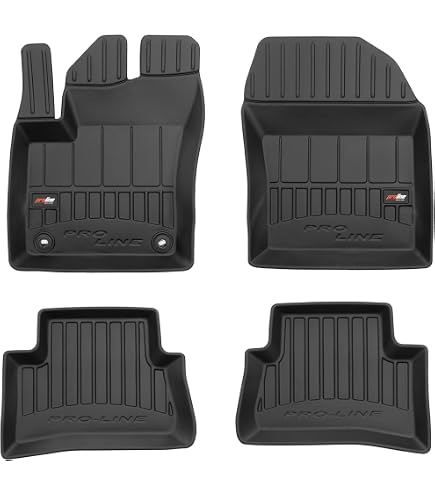 Alfombrillas Frogum No.77 Para BMW Serie 3 E46 (1998-2005) – Borde Alto De 4 Cm, Material TPE Antideslizante, Protección Todo El Año, Aroma A Vainilla