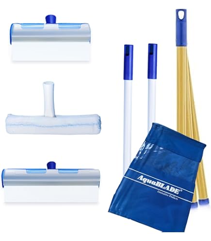 thumbnail image 2 of Aazon.co: Aquaswipe Window Cleaning Kit,Aqua Swipe Window Squeegee 2 of 10
