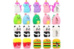 SKAMORI 16 Pezzi Temperino come Regalini Compleanno Bambini, Temperamatite per Bambini, Temperino Gadget Compleanno Bambini & Temperamatite Regalo Fine Festa Compleanno Bambini