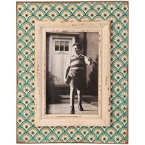 Cornice Portafoto Sass & Belle Anika - Design Moderno In Nero E Terracotta - 3