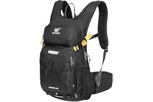 SKYSPER ISPEED 20 Sac à Dos de Vélo 20L Sacs à Dos Ultra-Légers pour Housse de Casque de Vélo Sac à Dos à Boire Sac à Dos de Sport D'hydratation pour Homme VTT