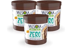 Valsoia - Crema Vegetal de Avellanas con Cacao y Avena, 100% Vegetal, Sin Gluten ni Aceite de Palma, Naturalmente Sin Lactosa, Ideal para Veganos, Sin Azúcares Añadidos, 3 x 200 g