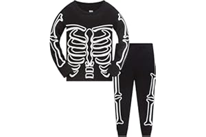 TEDD Pigiama Ragazzo Dinosauro Cotone Lungo Pyjama Sets Vestiti Bambino Invernale Due Pezzi Impostato Natalizio Regalo per Ragazzi 1-12 Anni