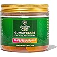 Vitality CBD Gummy Bears, 5mg of cannabidiol per Gummy, 40 Gummies, Raspberry and Orange Flavours, NO THC