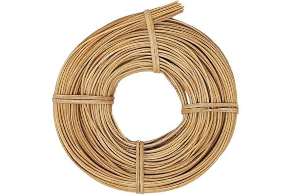 famos Osier tressé 2,25 mm - Plusieurs couleurs au choix (100 g, marron clair)