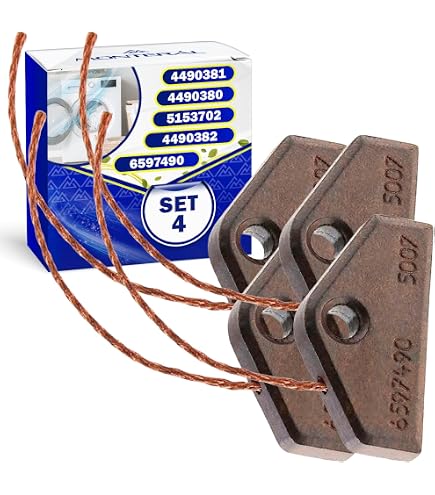 2 Pezzi Carboncini per Motori Elettrici per Asciugatrice con Codice