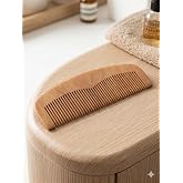 Doğal Ahşap Sa&ccedil; Tarağı, Bambu Malzeme, T&uuml;m Sa&ccedil; Tipleri i&ccedil;in Kullanışlı Tarak
