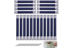 TADPOLEZ 20 Piezas Marco Cierre Monederos,Cierre De Beso Marco De Bricolaje Beso Broche Cerradura Para Fabricación De Monederos Para El Monedero Arte De La Fabricación DIY (Plata)