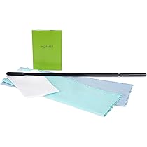 Muziekinstrumenten reinigingsdoek - Zwart - Major7 Music Store