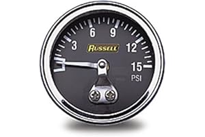 Edelbrock NON LIQUID FILLED GAUGE 0-15 PSI