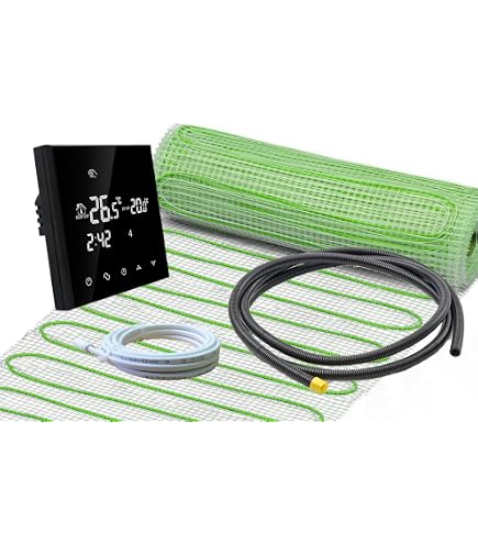 SunPro RT-50 Thermostat For Electric Underfloor Heating – 160 W/m², 220V Digital