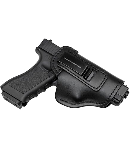 Étui En Cuir Vega Holster IB333 Pour Pistolet De Petit Calibre - Port Intérieur, Ambidextre, Clip Polymère