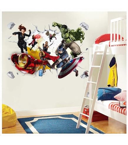 ROOM MATES RMK3766SCS - Adesivo Da Parete The Nightmare Before Christmas, Scritta Multicolore (Nero, Arancione, Rosso, Bianco, Viola)