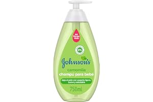 JOHNSON`S Baby SHAMPOO 7CAMOMILA med hällpip, 750 ml
