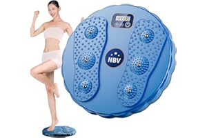 PLESUXFY Twist Board Für Übungen | Twisting Waist Disc Balance Board | Waist Twisters Plate Mit Fußsohle Massage Für Hüften Und Taille Bewegung