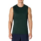 Amazon Essentials Men's Muscle Fit Quick Dry Lightweight Stretch Sports T-Shirt Multipacks