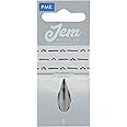 PME JEM Round Piping Nozzle no. 1, Silver