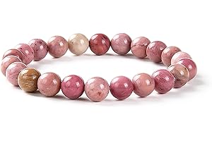 SIMPLÍ BASIC Natural Healing Crystal Gemstone Bracelet 8mm Beads, Womens & Mens, Beaded Bracelet Jewellery, Valentines,Birthday,Gift for Her and Him