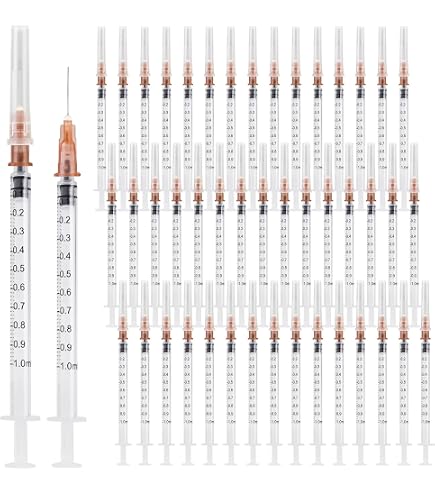 12 Siringhe Da 3 Ml Con Aghi Smussati – Set In Plastica Luer Slip, Per Dosare Olio, Colla E Uso Industriale, Senza BPA