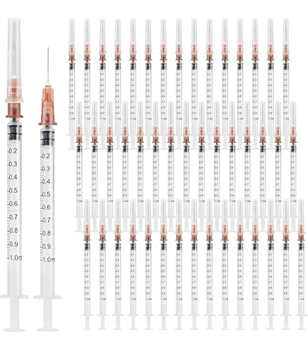 12 Siringhe Da 3 Ml Con Aghi Smussati – Set In Plastica Luer Slip, Per Dosare Olio, Colla E Uso Industriale, Senza BPA