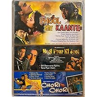 Phool Aur Kaante / Hogi Pyar Ki Jeet / Chori Chori [3 In 1 Combo DVD] Movie DVD