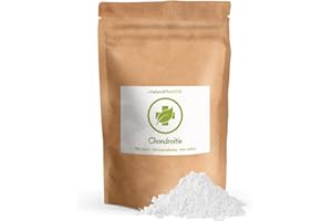 ‎VITALUNDFITMIT100 Chondroitin Pulver - 100 g - Chondroitinsulfat - Sulfat, Sulfate - Spitzenqualität - fein gemahlen - OHNE Hilfs- u. Zusatzstoffe - Qualität: MADE IN GERMANY