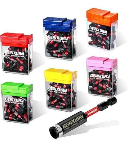 PH2 Bits Set 20-teilig – Aus Chrom-Vanadium-Stahl Mit Aufbewahrungsbox Für Schraubarbeiten