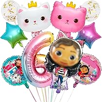 Set 7 Pezzi Decorazioni Torta Compleanno - Topper Happy Birthday + 6 Cupcake Toppers Per Festa Bambini 3 Anni - Foto 4