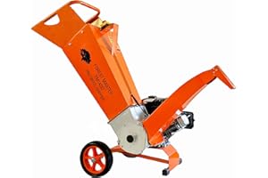 Forest Master FM14DD Démarreur électrique Professionnel pour Jardin à entraînement Direct 14 HP 460 CC 4 Temps Déchiqueteuse à Essence jusqu'à 100 mm de diamètre.