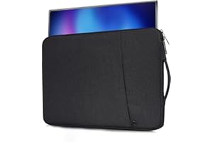 CASEDEER Housse de Transport pour Moniteur Portable 17,3" Compatible avec ViewSonic Forhelp ZSCMALLS MNN - Noir