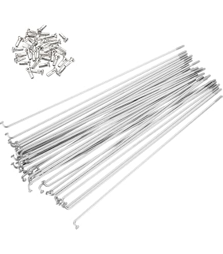 Raggi per bicicletta, 10 raggi da 12 G (2,5 mm di diametro) per MTB/Fat bicicletta elettrica o