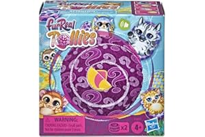 FurReal Friends F3519 furReal Rollies, soft toy: fun to unpack, electronic sounds, surprise accessory, 9 animals to collect, from 4 years old, Multicolored, moyen